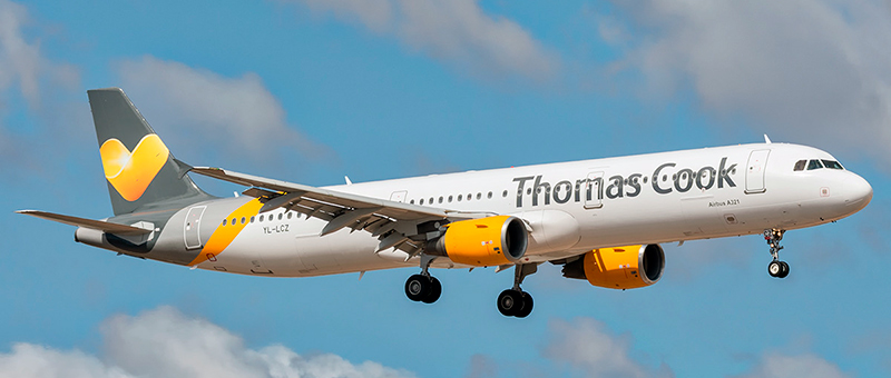 Airbus A321-200 Thomas Cook. Photos and description of the plane