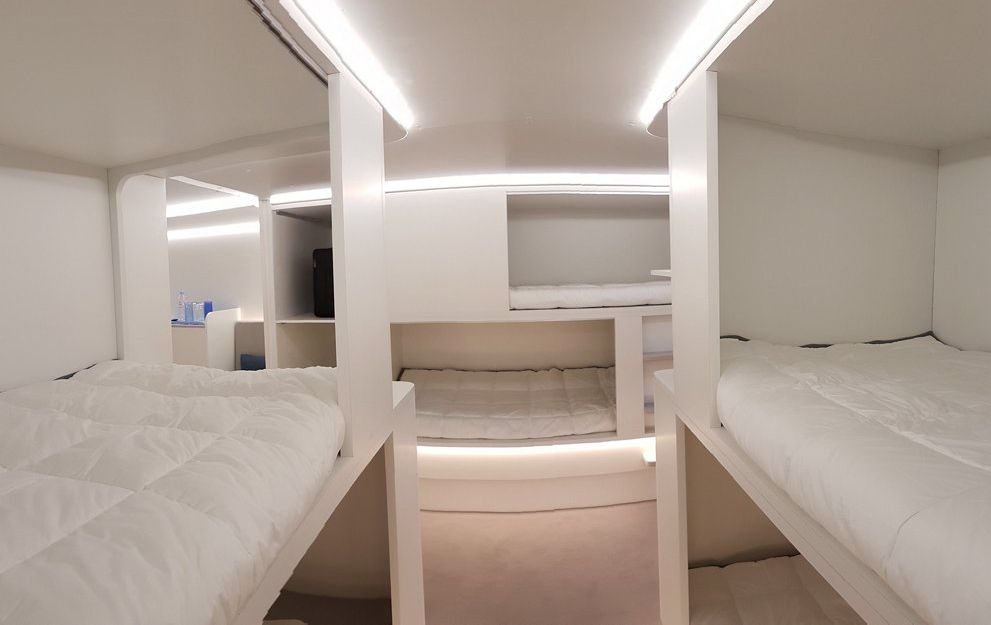 Airbus elaborated system of passengers’ accommodation in baggage section of the airplane