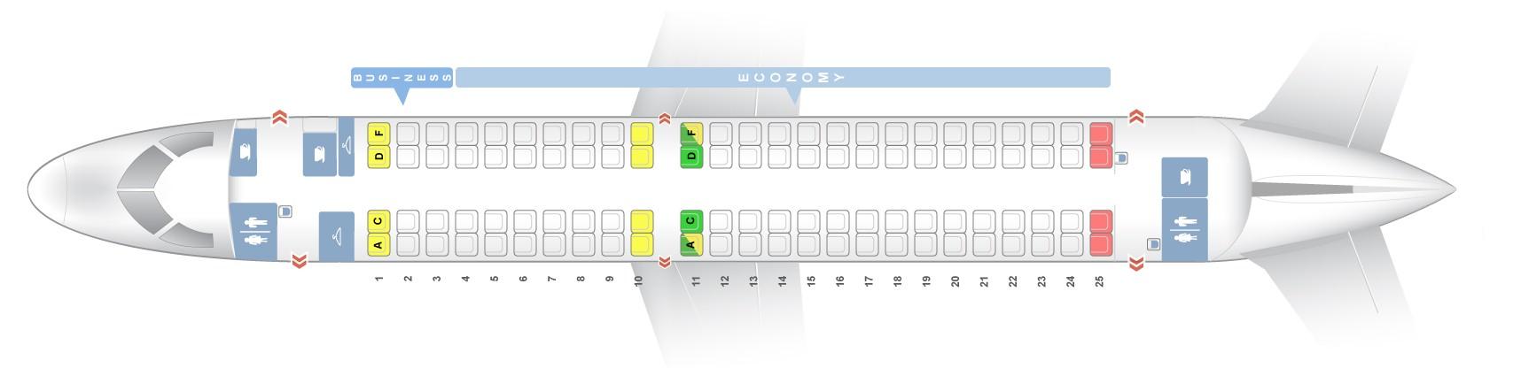 Erj 190 Seat Map Seat Map Embraer Erj-190 "Finnair". Best Seats In The Plane