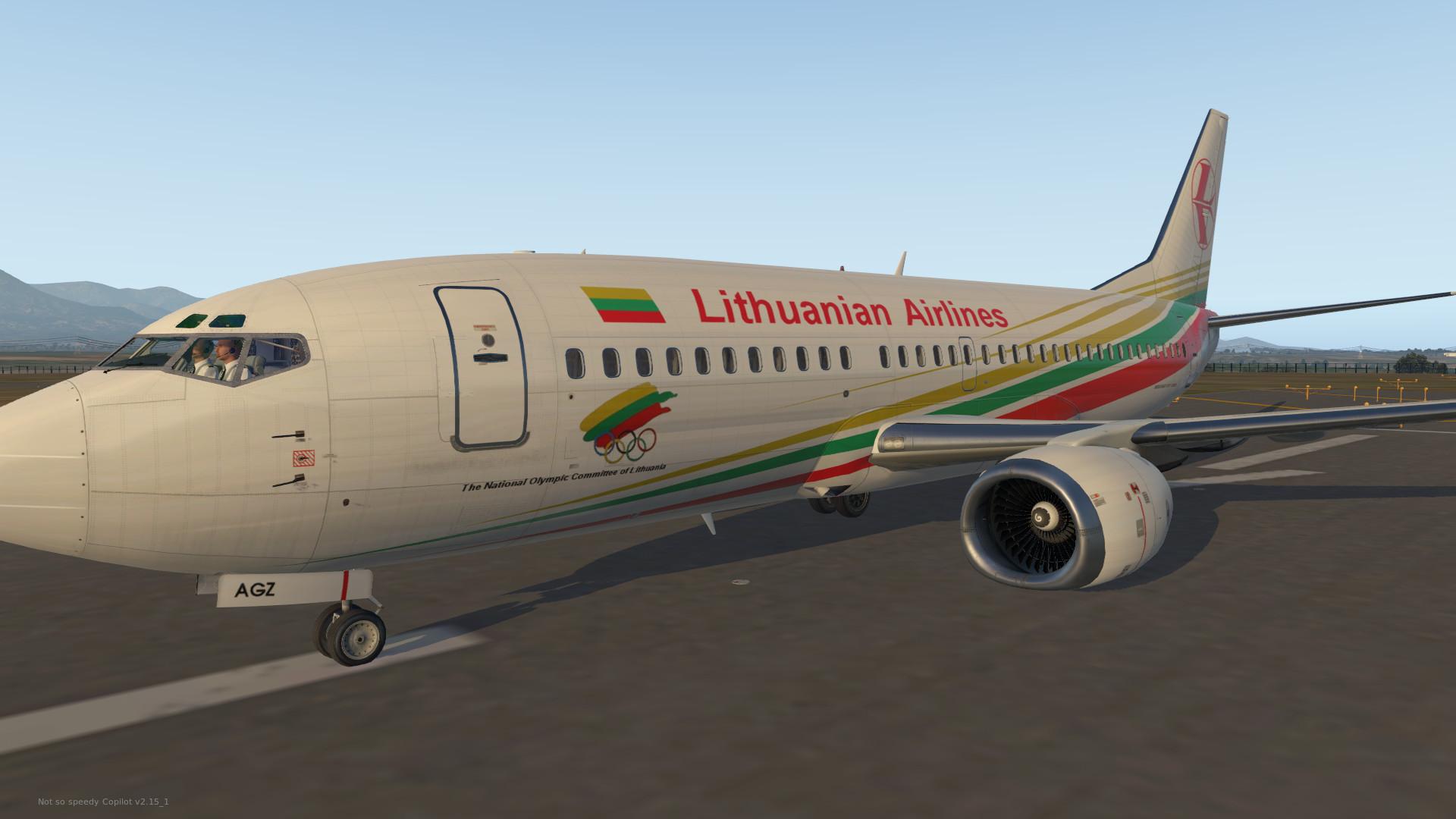 Lithuanian became the only passenger of the flight to Italy