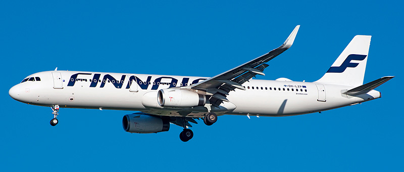 Airbus A321-200 Finnair. Photos and description of the plane
