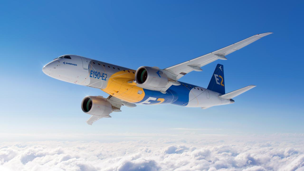 Deliveries of commercial Embraer airplanes in the first quarter reduced. Part 2