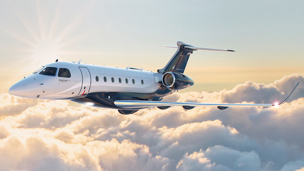 Embraer certified new business-jet Praetor 500