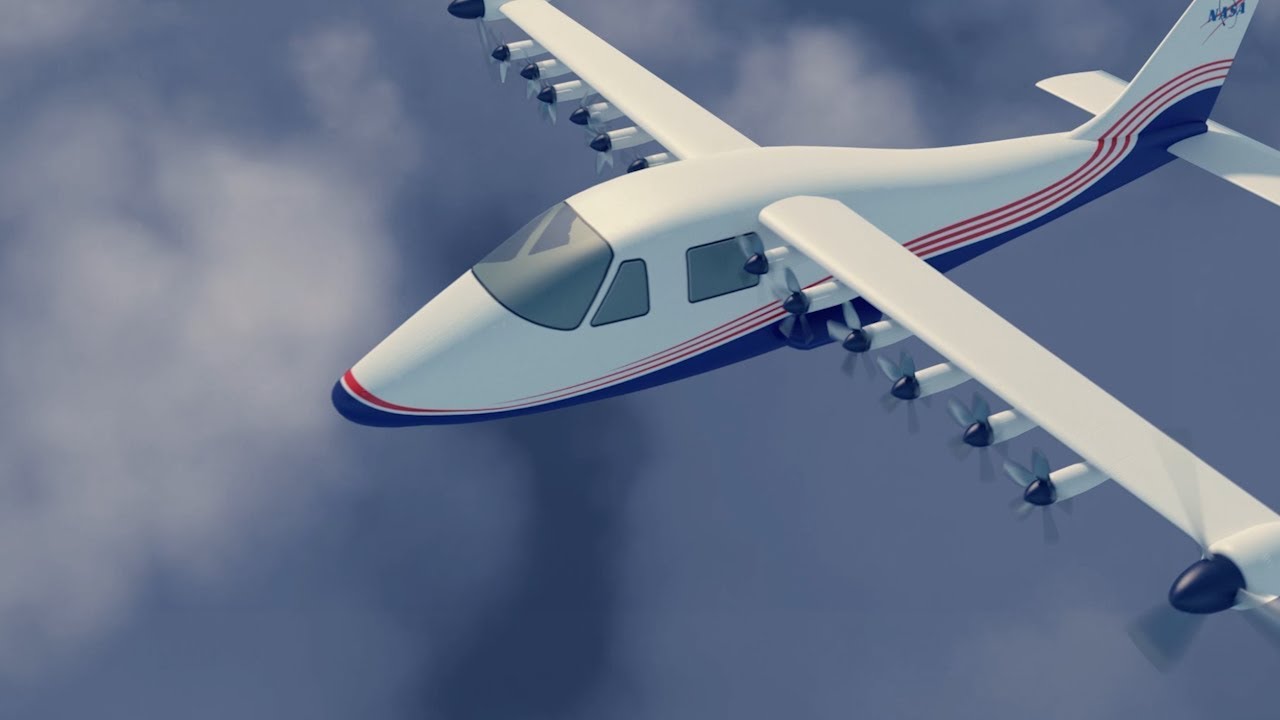 NASA presented first electric airplane