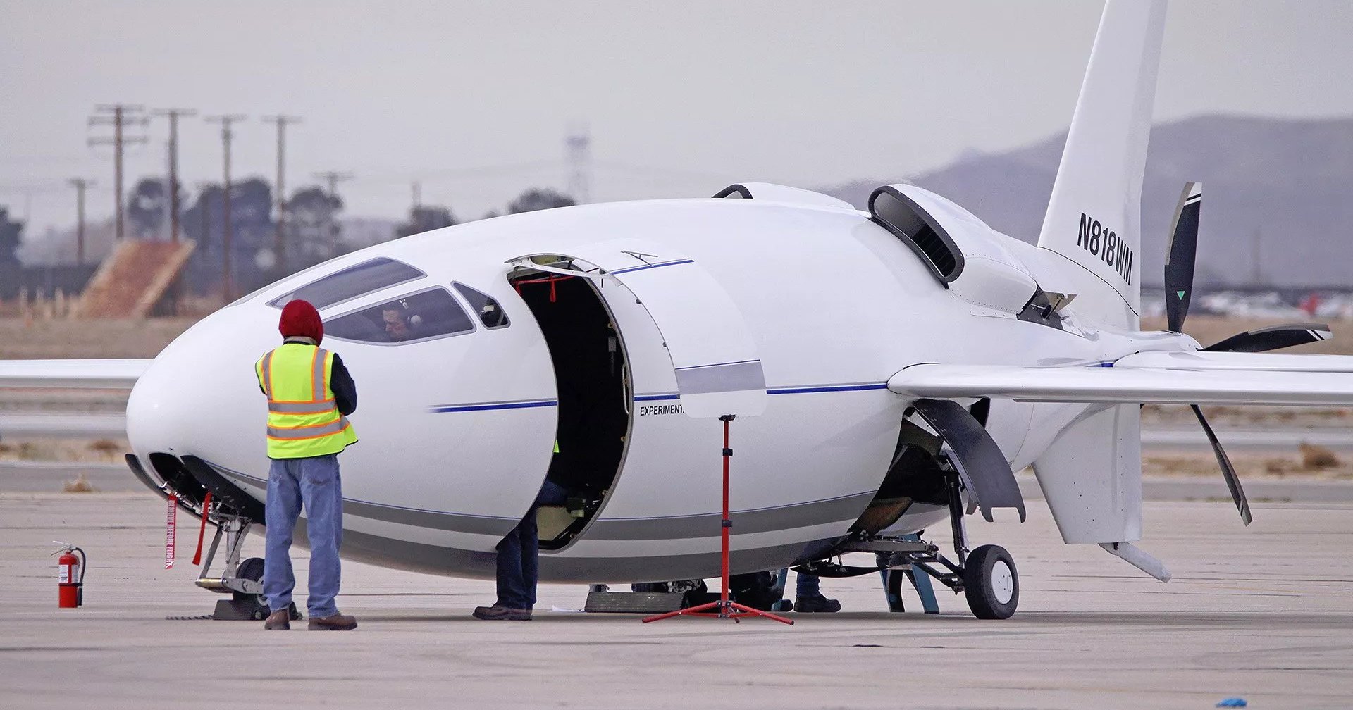 Airplane-bullet made first flight