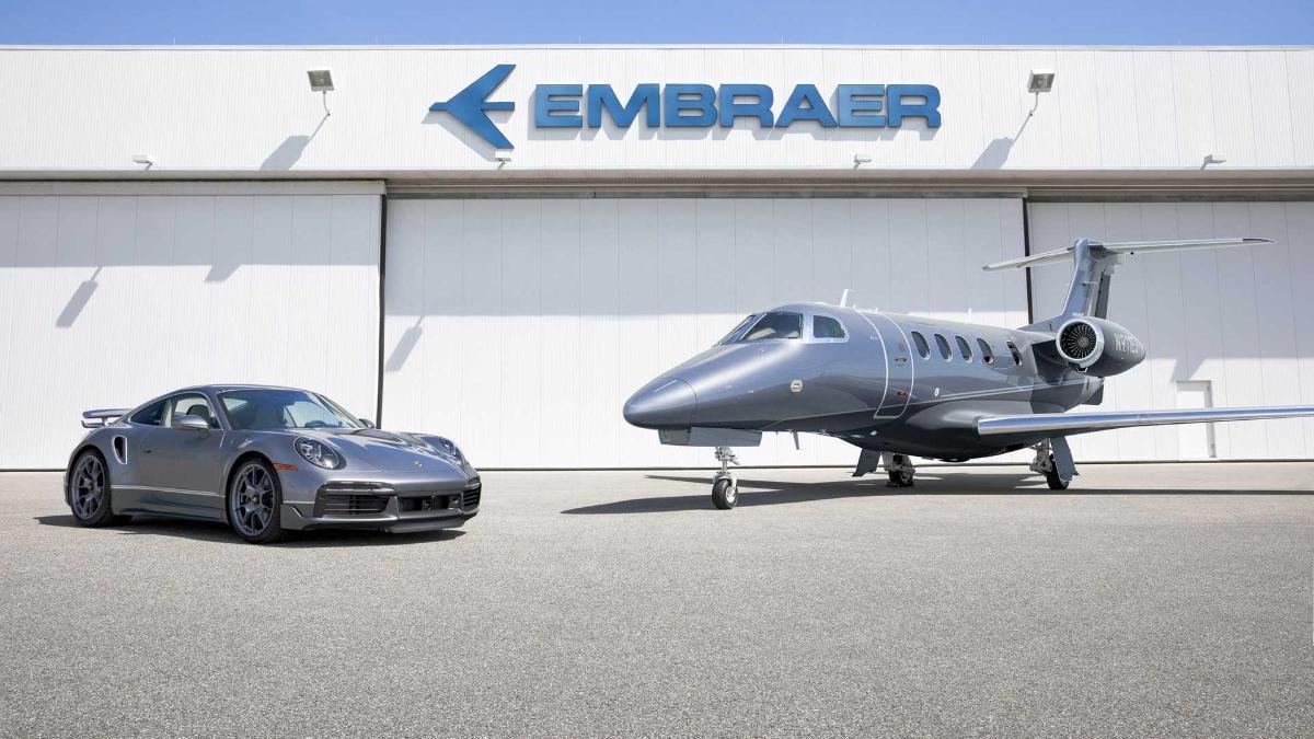 Embraer and Porsche cooperate to launch limited edition Duet. Part 1