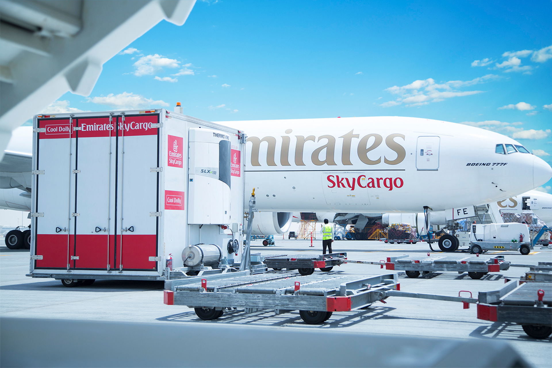 Emirates SkyCargo opens "minicargo" charter flights on the airplanes