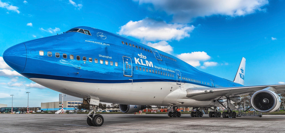 Airline company KLM will suspend long-haul flights because of coronavirus measure