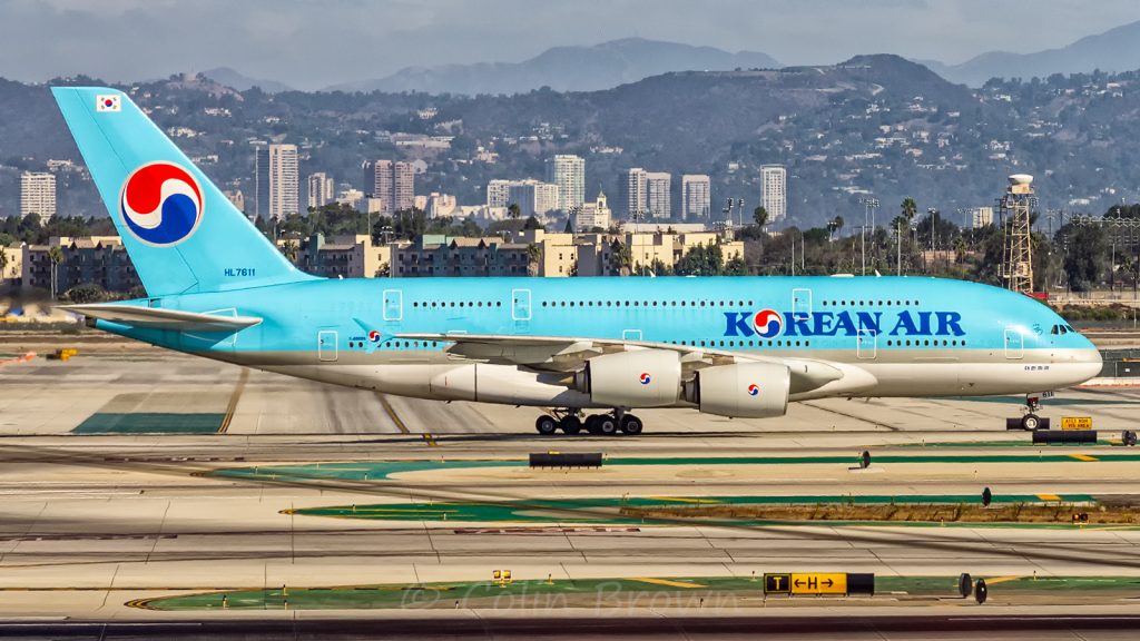 korean air international flight baggage