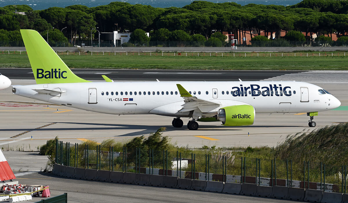 AirBaltic received 27th airplane Airbus A220-300
