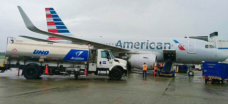 American Airlines asked pilots to conserve fuel