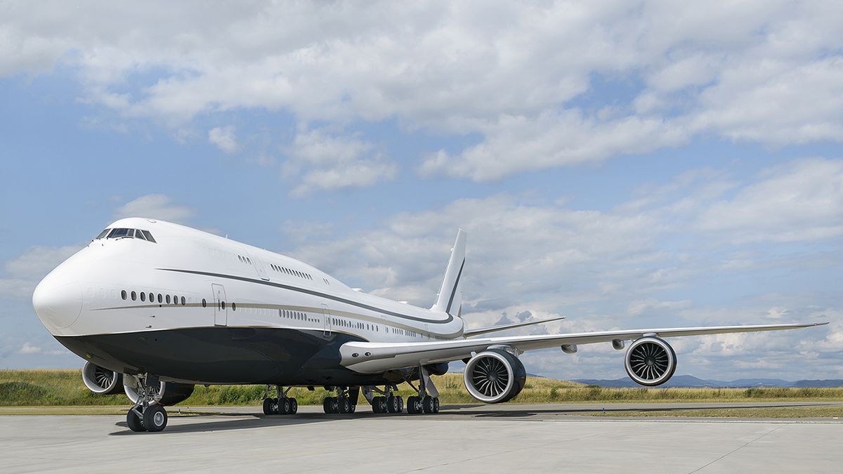 The most expensive private airplane in the world gold plated Boeing 747-400 is owned by Bruneian sultan