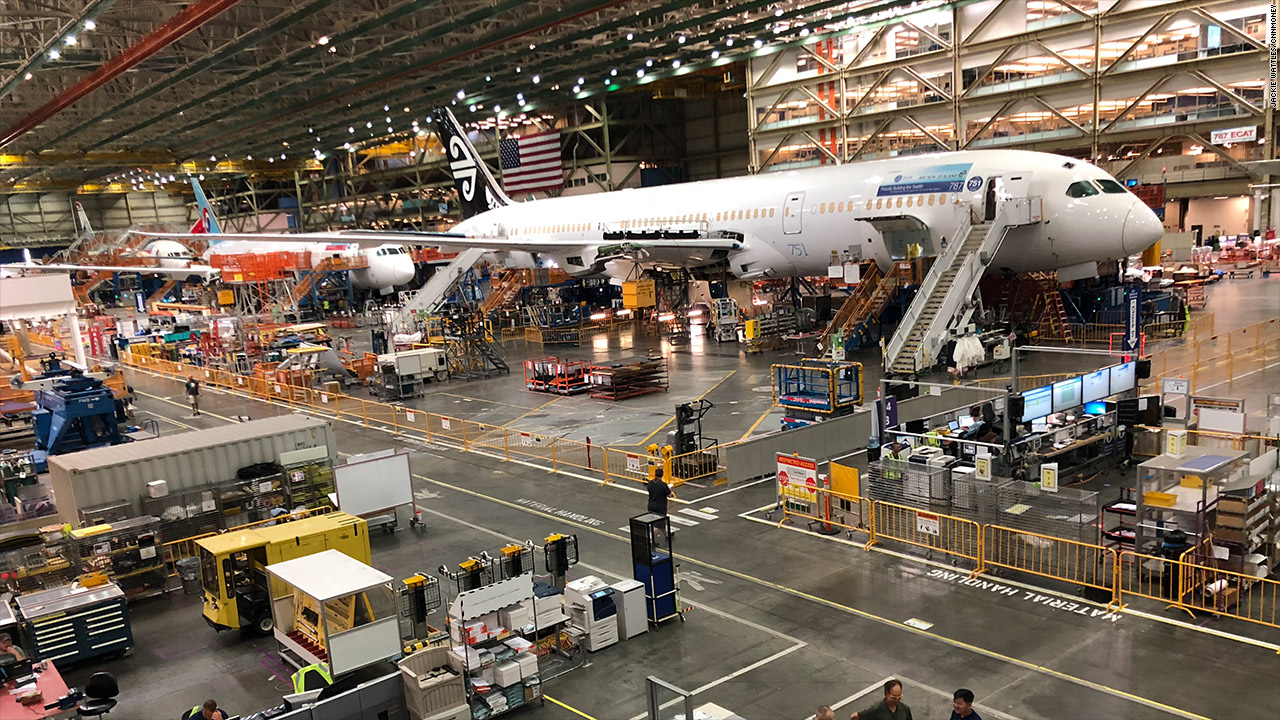 American Airlines increased forecast for the income and damped for passenger traffic. Boeing suspended production of the airplanes 737 MAX