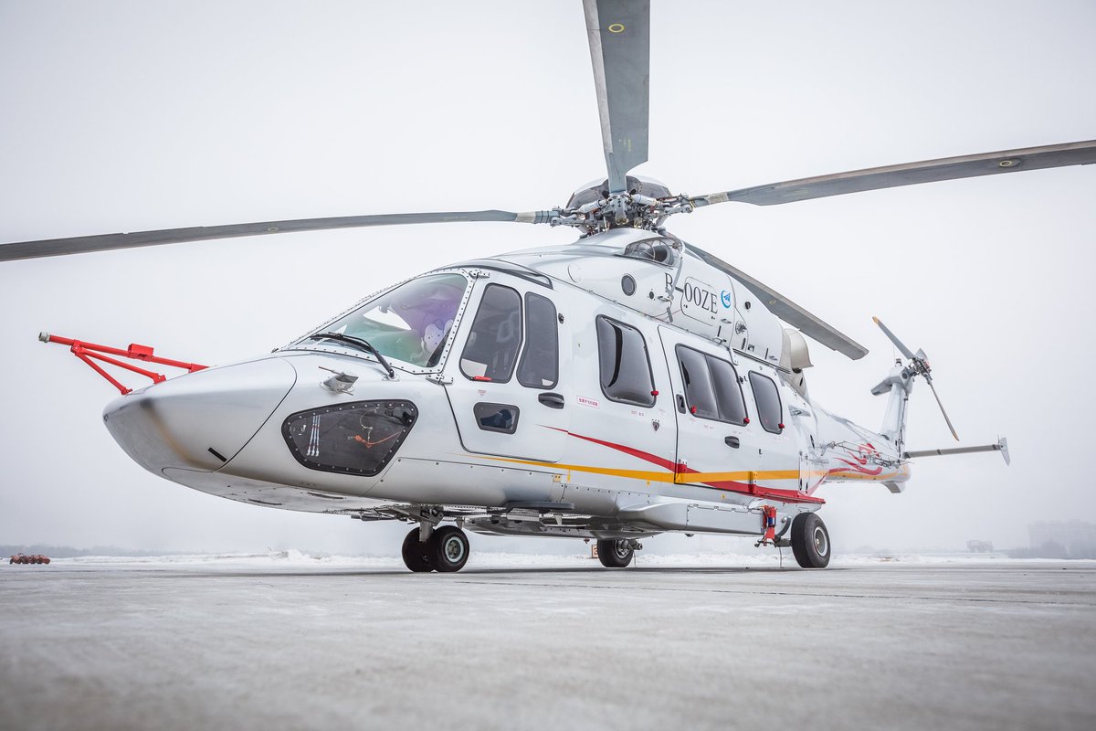 Chinese authorities issued certificate for AC352 helicopter engineered together with Airbus