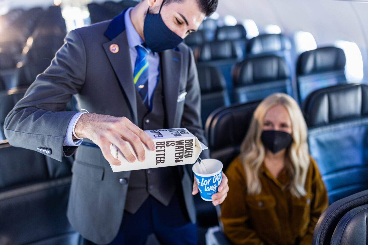 USA put a halt to semicentennial milestone of the world aviation. Alaska Airlines fully refused plastic cups on the board